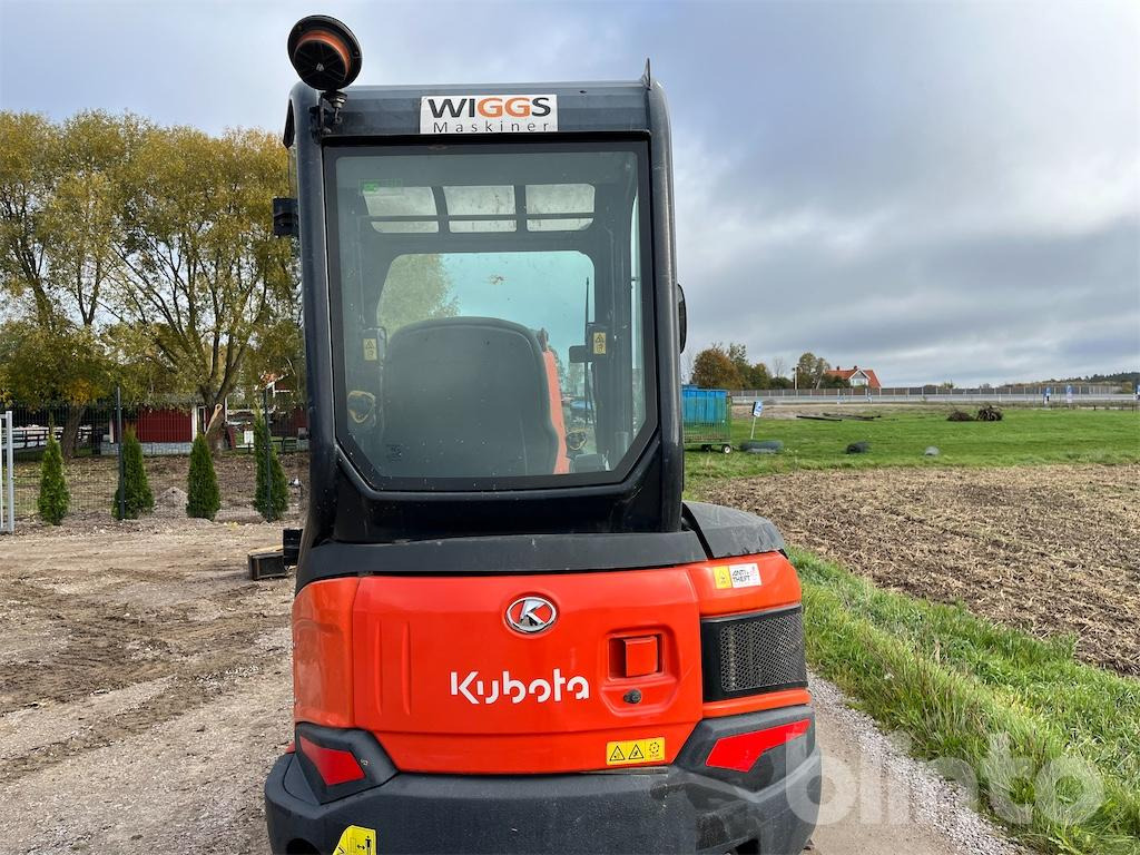Μίνι εκσκαφέας Kubota U27-4 minigrävare: φωτογραφία 9
