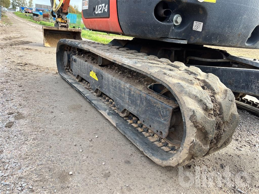 Μίνι εκσκαφέας Kubota U27-4 minigrävare: φωτογραφία 15