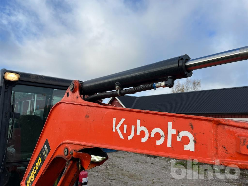 Μίνι εκσκαφέας Kubota U27-4 minigrävare: φωτογραφία 37