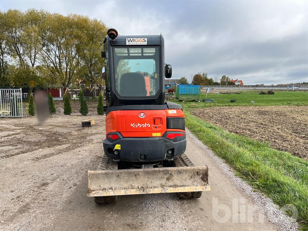 Μίνι εκσκαφέας Kubota U27-4 minigrävare: φωτογραφία 6