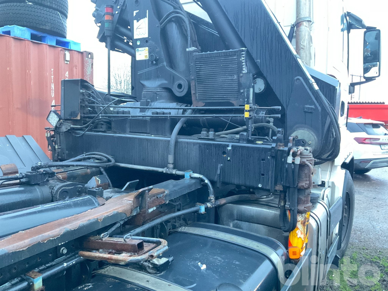 Φορτηγό φόρτωσης γάντζου, Φορτηγό με γερανό MAN TGS 26.440 6X2-2 BL: φωτογραφία 17 Φορτηγό φόρτωσης γάντζου, Φορτηγό με γερανό MAN TGS 26.440 6X2-2 BL: φωτογραφία 17