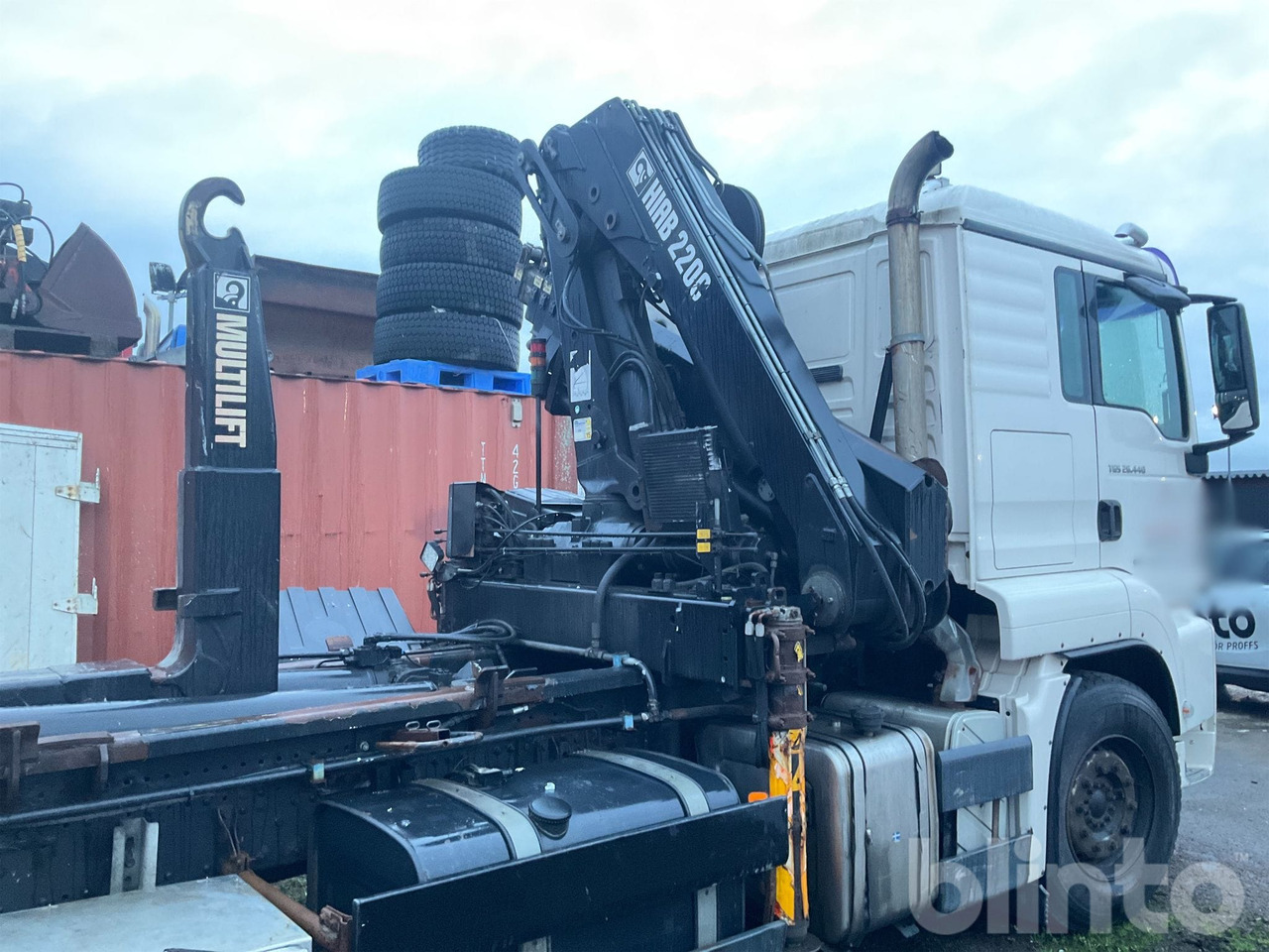 Φορτηγό φόρτωσης γάντζου, Φορτηγό με γερανό MAN TGS 26.440 6X2-2 BL: φωτογραφία 9 Φορτηγό φόρτωσης γάντζου, Φορτηγό με γερανό MAN TGS 26.440 6X2-2 BL: φωτογραφία 9