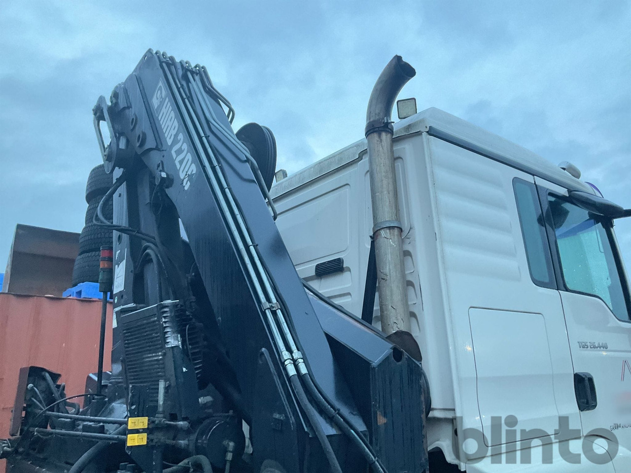 Φορτηγό φόρτωσης γάντζου, Φορτηγό με γερανό MAN TGS 26.440 6X2-2 BL: φωτογραφία 13 Φορτηγό φόρτωσης γάντζου, Φορτηγό με γερανό MAN TGS 26.440 6X2-2 BL: φωτογραφία 13