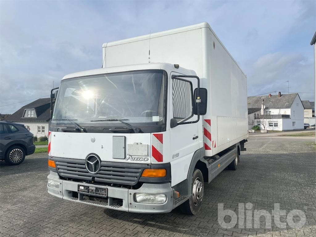 Mercedes Benz Atego 815 - Φορτηγό κόφα: φωτογραφία 1 Mercedes Benz Atego 815 - Φορτηγό κόφα: φωτογραφία 1