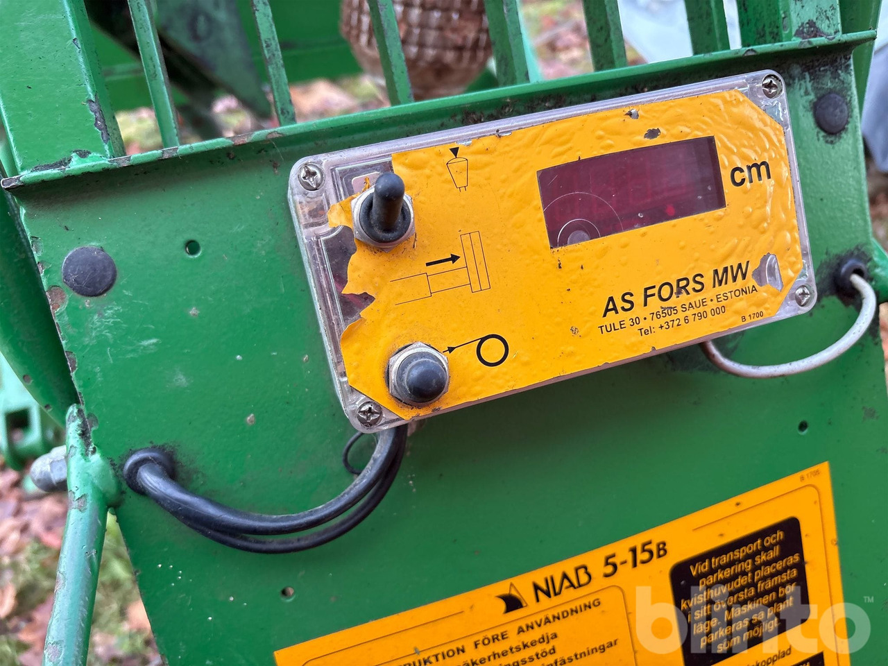 NIAB 5–15B - Κεφαλή - felling head: φωτογραφία 5 NIAB 5–15B - Κεφαλή - felling head: φωτογραφία 5