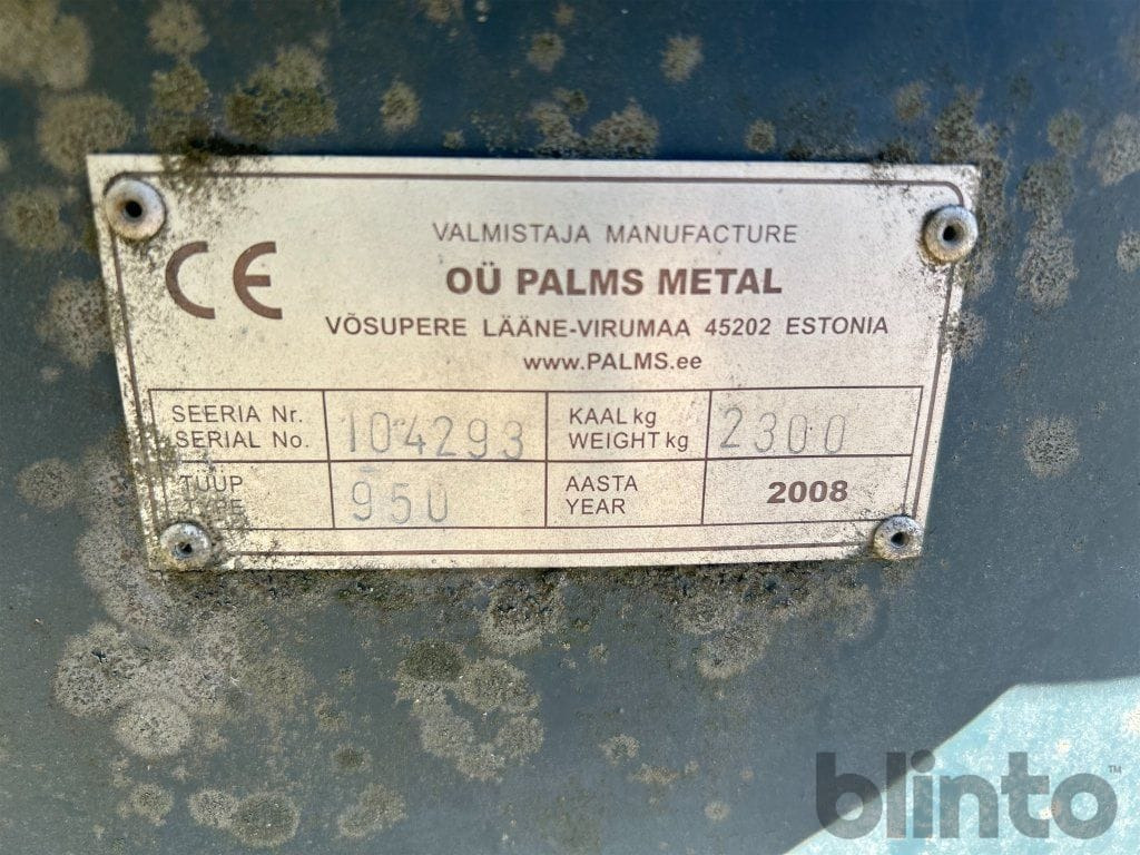 Palms 950 - Ρυμούλκα ανατρεπόμενο: φωτογραφία 3 Palms 950 - Ρυμούλκα ανατρεπόμενο: φωτογραφία 3