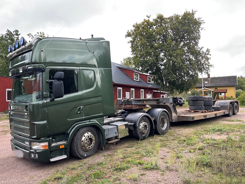 SCANIA 124 L OMBYGGD BIL - Τράκτορας, Επικαθήμενο αυτοκινητάμαξα: φωτογραφία 1 SCANIA 124 L OMBYGGD BIL - Τράκτορας, Επικαθήμενο αυτοκινητάμαξα: φωτογραφία 1