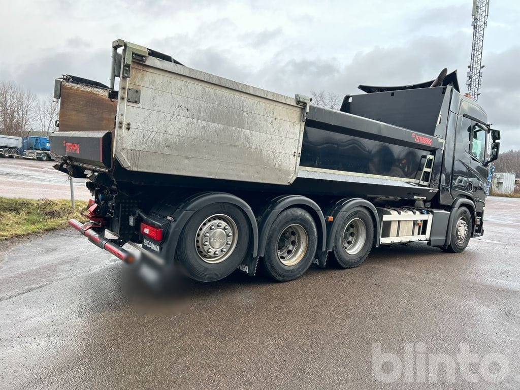 Scania R500 8x4 med Zetterbergs flak - Φορτηγό ανατρεπόμενο: φωτογραφία 3 Scania R500 8x4 med Zetterbergs flak - Φορτηγό ανατρεπόμενο: φωτογραφία 3