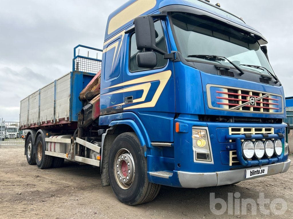 VOLVO FM12 6*2 - Φορτηγό ανατρεπόμενο, Φορτηγό με γερανό: φωτογραφία 5 VOLVO FM12 6*2 - Φορτηγό ανατρεπόμενο, Φορτηγό με γερανό: φωτογραφία 5