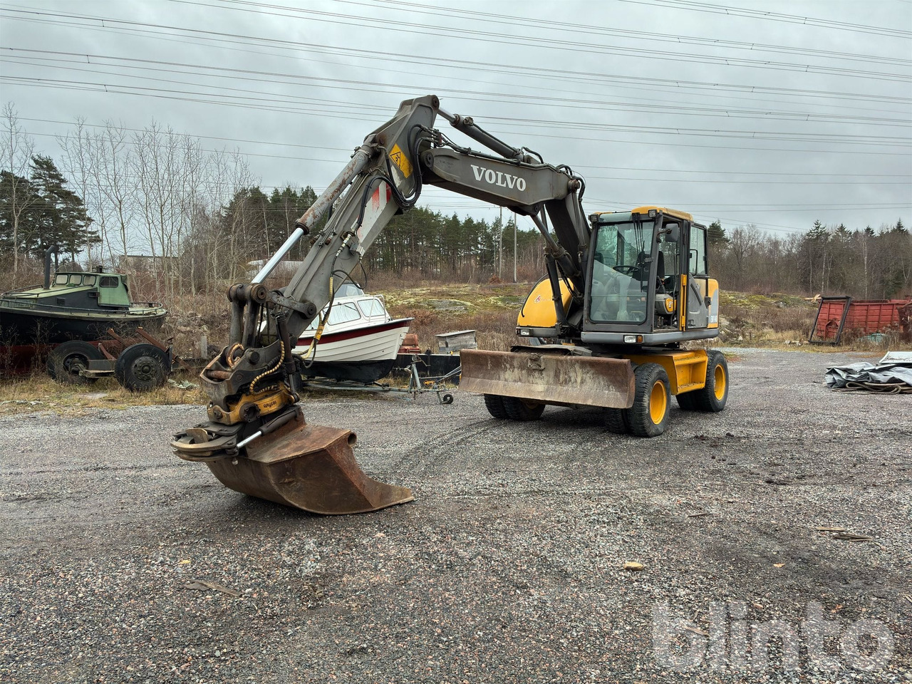 Volvo EW 140 - Τροχοφόρος εκσκαφέας: φωτογραφία 2 Volvo EW 140 - Τροχοφόρος εκσκαφέας: φωτογραφία 2