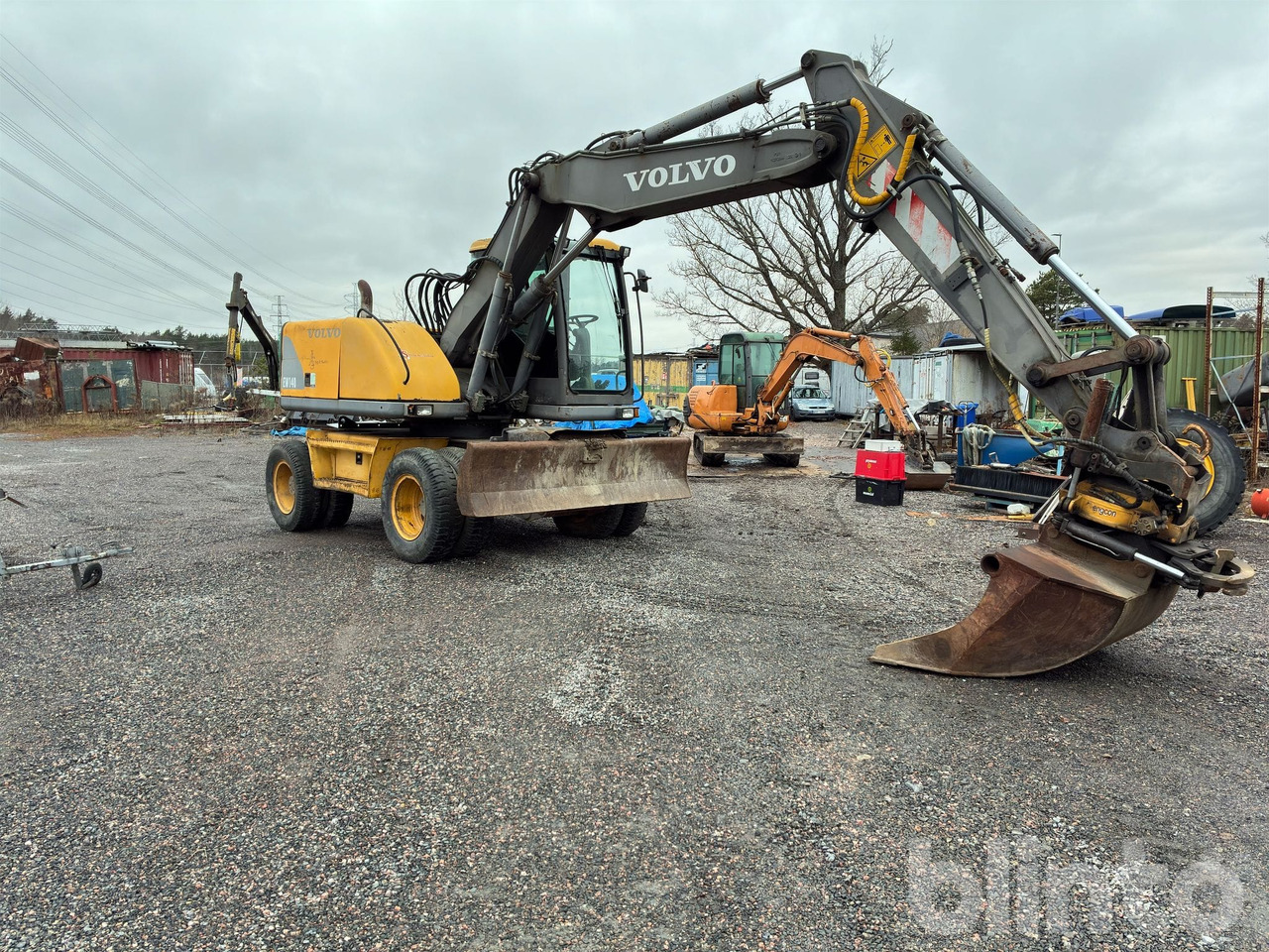 Volvo EW 140 - Τροχοφόρος εκσκαφέας: φωτογραφία 4 Volvo EW 140 - Τροχοφόρος εκσκαφέας: φωτογραφία 4