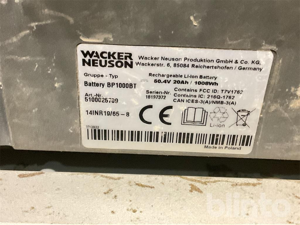Wacker Neuson - Συσσωρευτής για Κατασκευή μηχανήματα: φωτογραφία 5 Wacker Neuson - Συσσωρευτής για Κατασκευή μηχανήματα: φωτογραφία 5