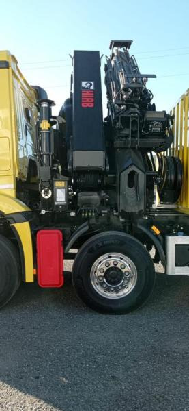 Mercedes Arocs 4140 - Φορτηγό με ανοιχτή καρότσα, Φορτηγό με γερανό: φωτογραφία 5 Mercedes Arocs 4140 - Φορτηγό με ανοιχτή καρότσα, Φορτηγό με γερανό: φωτογραφία 5