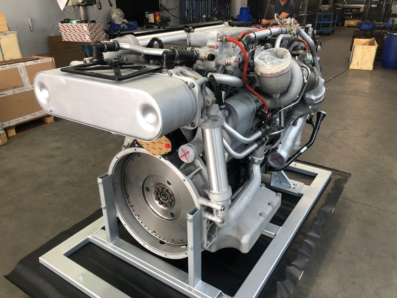 MOTORE MAN D2676LOH28 - 371kW / 505CV - EEV - Κινητήρας: φωτογραφία 4 MOTORE MAN D2676LOH28 - 371kW / 505CV - EEV - Κινητήρας: φωτογραφία 4