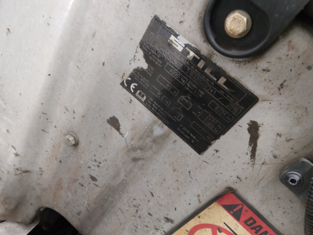 Ηλεκτροκίνητο περονοφόρο Still RX60-50/600: φωτογραφία 9
