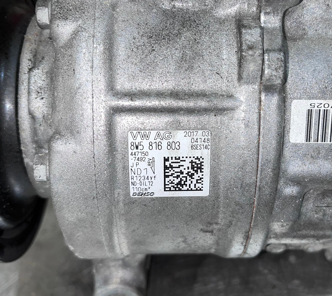 AUDI A/C Compressor 8W5816803 - Κομπρεσέρ A/C: φωτογραφία 1 AUDI A/C Compressor 8W5816803 - Κομπρεσέρ A/C: φωτογραφία 1