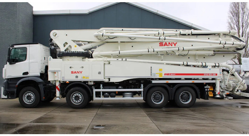 Mercedes-Benz Arocs 4140 8x4 Sany SY43 Concrete pump Build by Putzmeister - Αντλία σκυροδέματος: φωτογραφία 2 Mercedes-Benz Arocs 4140 8x4 Sany SY43 Concrete pump Build by Putzmeister - Αντλία σκυροδέματος: φωτογραφία 2