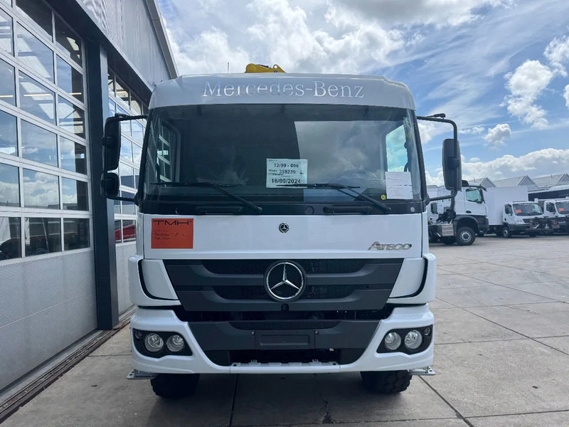 Mercedes-Benz Atego Atego 1725 4x4 Flatbed with Hyva HB120 Crane - Φορτηγό με γερανό: φωτογραφία 2 Mercedes-Benz Atego Atego 1725 4x4 Flatbed with Hyva HB120 Crane - Φορτηγό με γερανό: φωτογραφία 2
