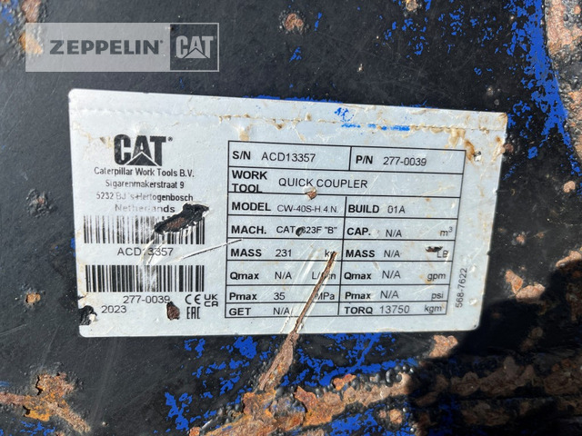 Ερπυστριοφόρος εκσκαφέας Cat 323-07D: φωτογραφία 10