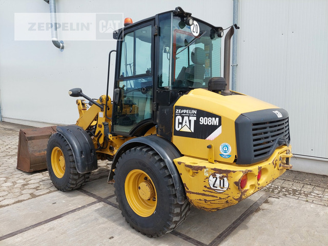 Cat 908M - Ελαστιχοφόρος φορτωτής: φωτογραφία 3 Cat 908M - Ελαστιχοφόρος φορτωτής: φωτογραφία 3