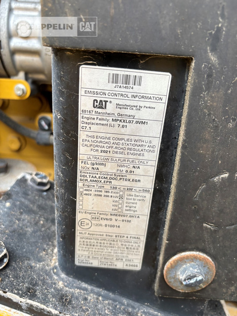 Ελαστιχοφόρος φορτωτής Cat 962M: φωτογραφία 24