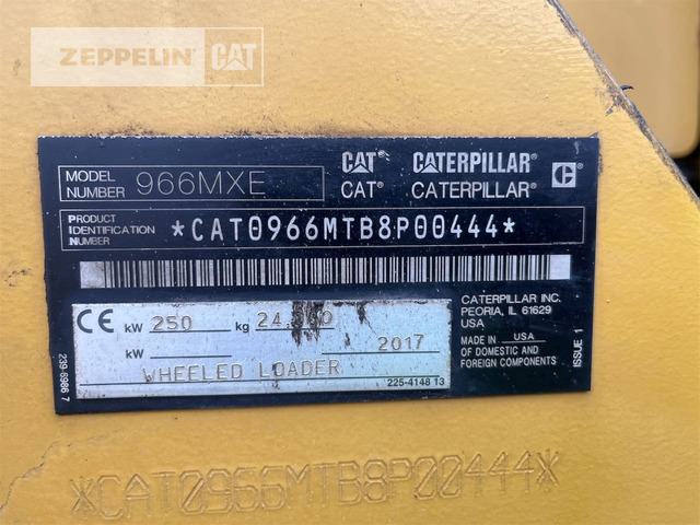 Cat 966MXE - Ελαστιχοφόρος φορτωτής: φωτογραφία 2 Cat 966MXE - Ελαστιχοφόρος φορτωτής: φωτογραφία 2