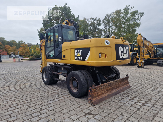 Cat M318D - Τροχοφόρος εκσκαφέας: φωτογραφία 4 Cat M318D - Τροχοφόρος εκσκαφέας: φωτογραφία 4