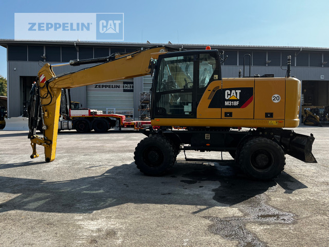 Cat M318F - Τροχοφόρος εκσκαφέας: φωτογραφία 1 Cat M318F - Τροχοφόρος εκσκαφέας: φωτογραφία 1
