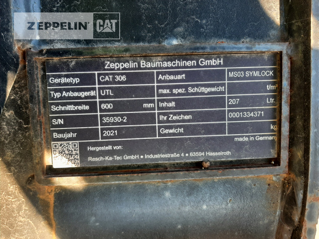 Resch-Ka-Tec TL600 - Κουβάς για εκσκαφέα για Κατασκευή μηχανήματα: φωτογραφία 4 Resch-Ka-Tec TL600 - Κουβάς για εκσκαφέα για Κατασκευή μηχανήματα: φωτογραφία 4