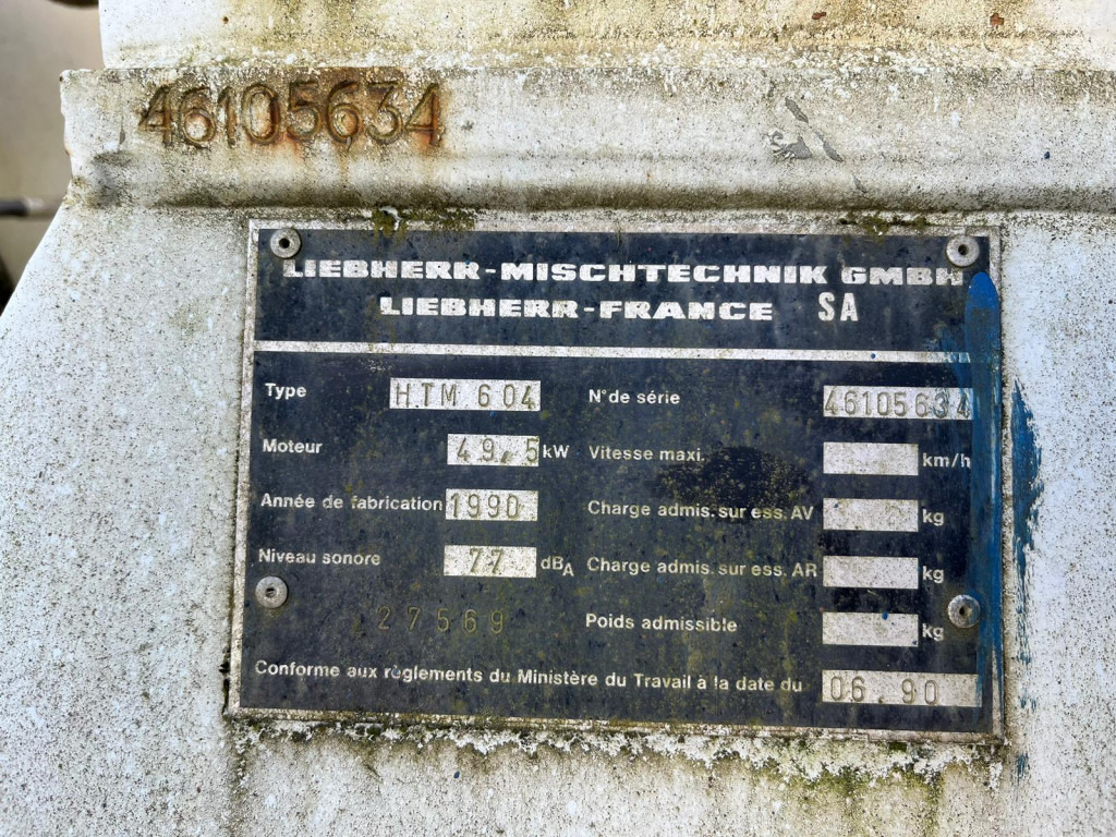 Φορτηγό φόρτωσης γάντζου Abrollcontainer Betonmischaufbau mit sep. Motor: φωτογραφία 6