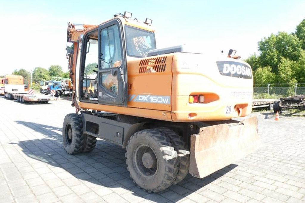 Doosan Mobilbagger DX 160 Mobilbagger - Τροχοφόρος εκσκαφέας: φωτογραφία 4 Doosan Mobilbagger DX 160 Mobilbagger - Τροχοφόρος εκσκαφέας: φωτογραφία 4