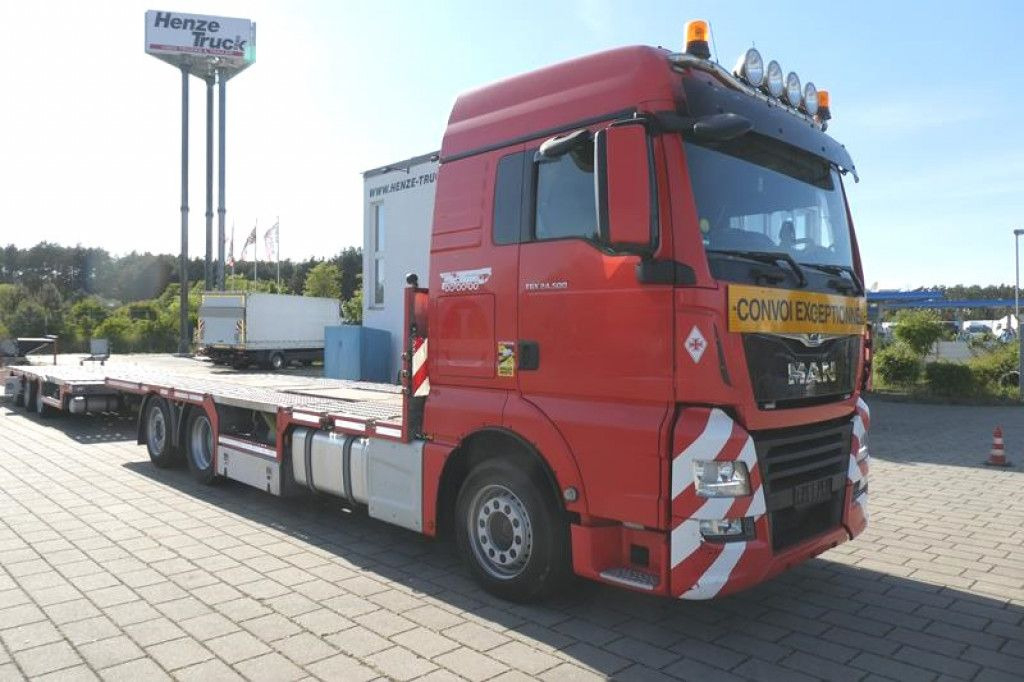 MAN TG-X 24.500 6x2-4 LL-U Pritsche Maschinentranspo - Φορτηγό αυτοκινητάμαξα: φωτογραφία 2 MAN TG-X 24.500 6x2-4 LL-U Pritsche Maschinentranspo - Φορτηγό αυτοκινητάμαξα: φωτογραφία 2