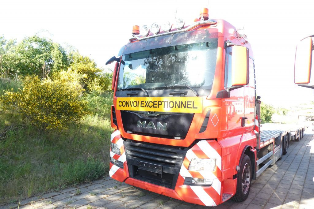 MAN TG-X 24.500 6x2-4 LL-U Pritsche Maschinentranspo - Φορτηγό αυτοκινητάμαξα: φωτογραφία 4 MAN TG-X 24.500 6x2-4 LL-U Pritsche Maschinentranspo - Φορτηγό αυτοκινητάμαξα: φωτογραφία 4