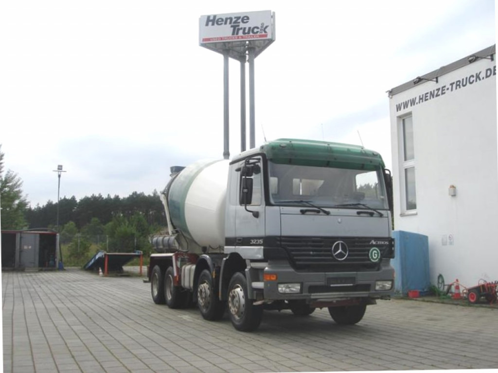 MERCEDES-BENZ Actros 3235 B 8x4 Betonmischer Stetter 9m³ -Deutsch - Φορτηγό: φωτογραφία 1 MERCEDES-BENZ Actros 3235 B 8x4 Betonmischer Stetter 9m³ -Deutsch - Φορτηγό: φωτογραφία 1