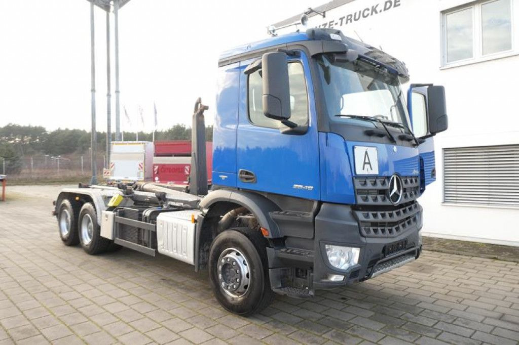 Mercedes-Benz Arocs 2645 K 6x4 Abrollkipper Meiller deutsch to - Φορτηγό φόρτωσης γάντζου: φωτογραφία 2 Mercedes-Benz Arocs 2645 K 6x4 Abrollkipper Meiller deutsch to - Φορτηγό φόρτωσης γάντζου: φωτογραφία 2