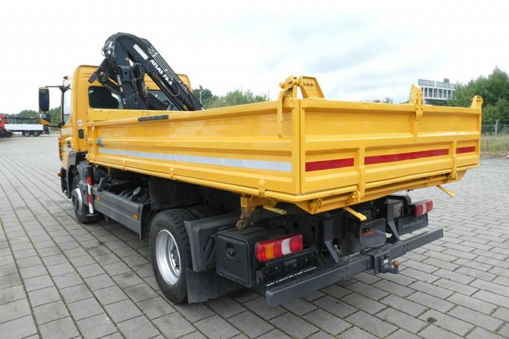Mercedes-Benz Atego 1224 K 2-Achs Kipper Kran 2x Hdr Ausschub - Φορτηγό ανατρεπόμενο, Φορτηγό με γερανό: φωτογραφία 4 Mercedes-Benz Atego 1224 K 2-Achs Kipper Kran 2x Hdr Ausschub - Φορτηγό ανατρεπόμενο, Φορτηγό με γερανό: φωτογραφία 4