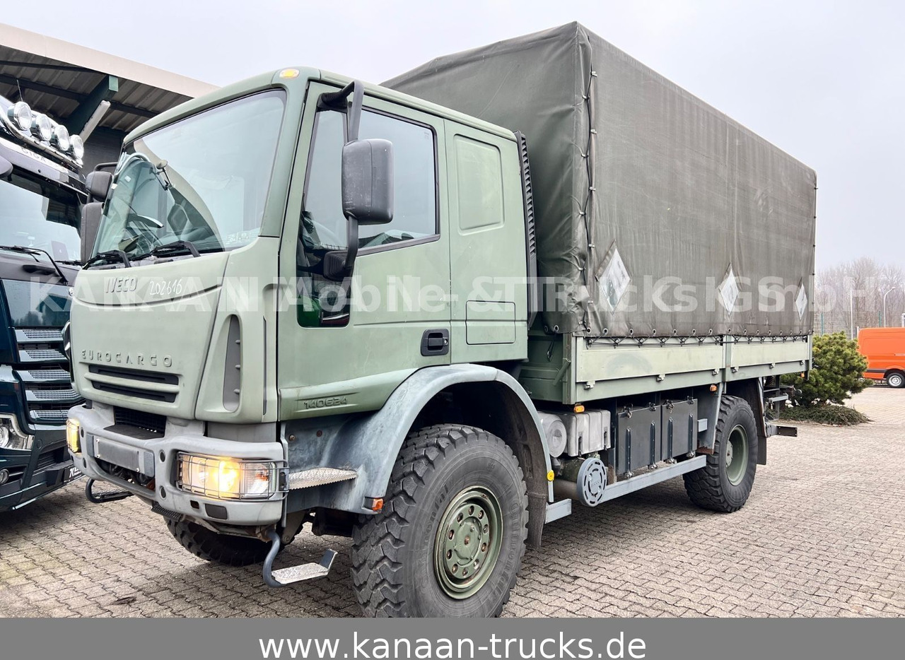 Iveco 140 E240 Eurocargo 4x4 Miltär Camper Expedition - Φορτηγό μουσαμάς: φωτογραφία 2 Iveco 140 E240 Eurocargo 4x4 Miltär Camper Expedition - Φορτηγό μουσαμάς: φωτογραφία 2