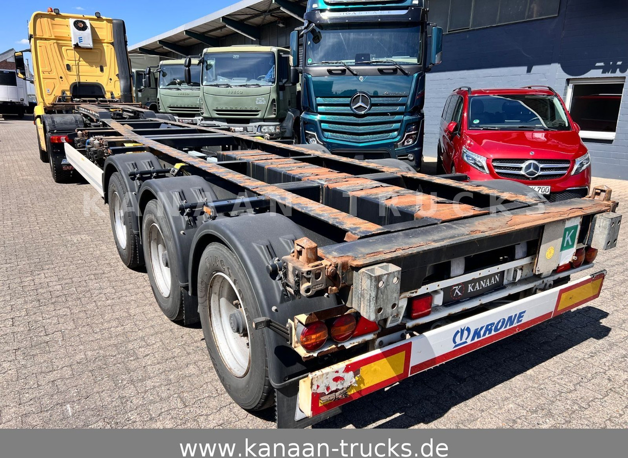 Krone Container Multi 2x20-30-40-45ft HighCube 10x stk - Επικαθήμενο μεταφοράς εμπορευματοκιβωτίων/ Κινητό αμάξωμα: φωτογραφία 4 Krone Container Multi 2x20-30-40-45ft HighCube 10x stk - Επικαθήμενο μεταφοράς εμπορευματοκιβωτίων/ Κινητό αμάξωμα: φωτογραφία 4