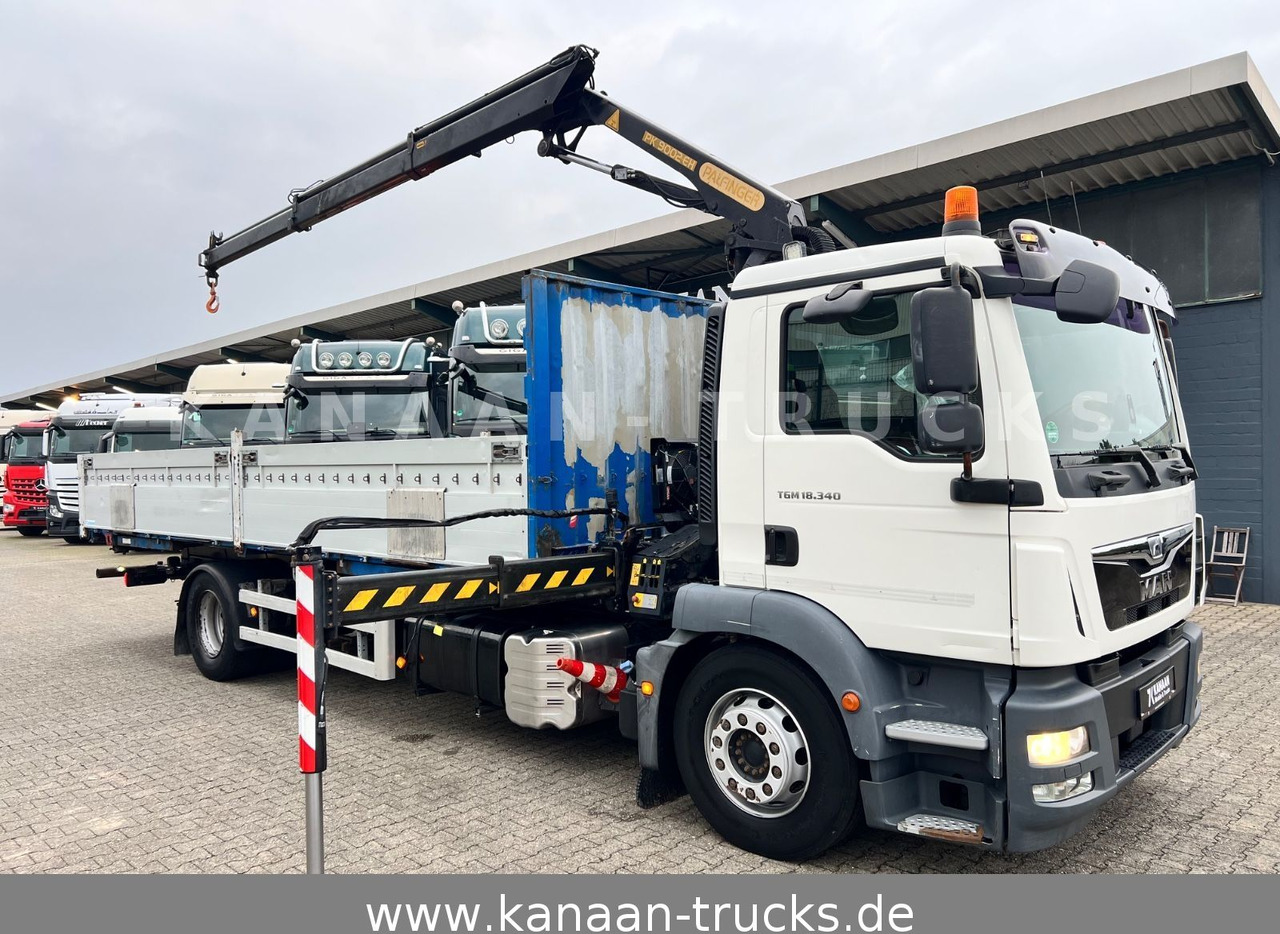 MAN TGM 18.340 LL BDF PK9002 Pritsche EURO6 - Φορτηγό με γερανό: φωτογραφία 1 MAN TGM 18.340 LL BDF PK9002 Pritsche EURO6 - Φορτηγό με γερανό: φωτογραφία 1