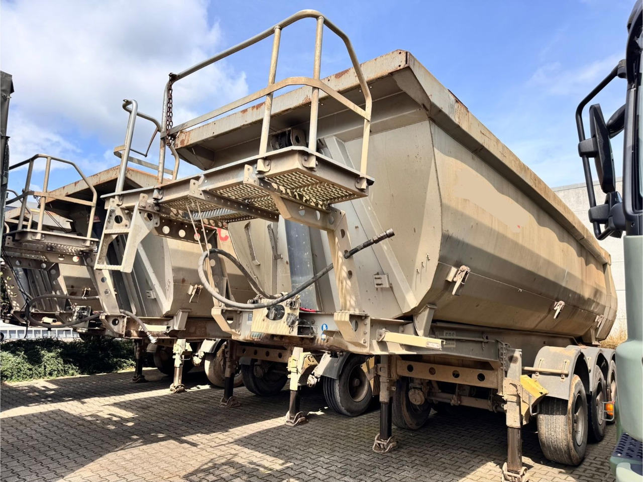 Menci SA700R Kipper Mulde 27m³ Lift Stahl 3 Stück - Επικαθήμενο ανατρεπόμενο: φωτογραφία 1 Menci SA700R Kipper Mulde 27m³ Lift Stahl 3 Stück - Επικαθήμενο ανατρεπόμενο: φωτογραφία 1