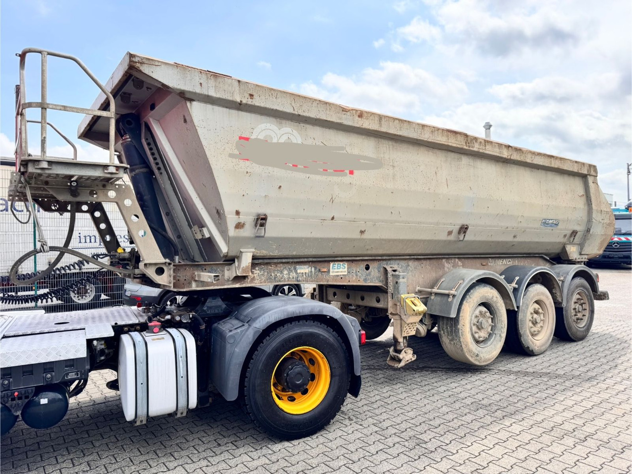 Menci SA700R Kipper Mulde 27m³ Lift Stahl Stück - Επικαθήμενο ανατρεπόμενο: φωτογραφία 3 Menci SA700R Kipper Mulde 27m³ Lift Stahl Stück - Επικαθήμενο ανατρεπόμενο: φωτογραφία 3