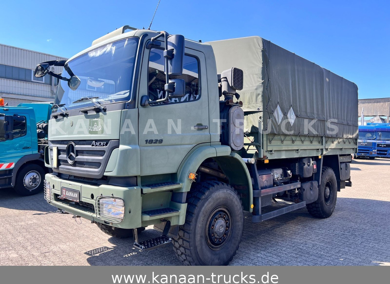 Mercedes-Benz 1829 A Axor 4x4 EX- Camper Expedi - Φορτηγό μουσαμάς: φωτογραφία 2 Mercedes-Benz 1829 A Axor 4x4 EX- Camper Expedi - Φορτηγό μουσαμάς: φωτογραφία 2