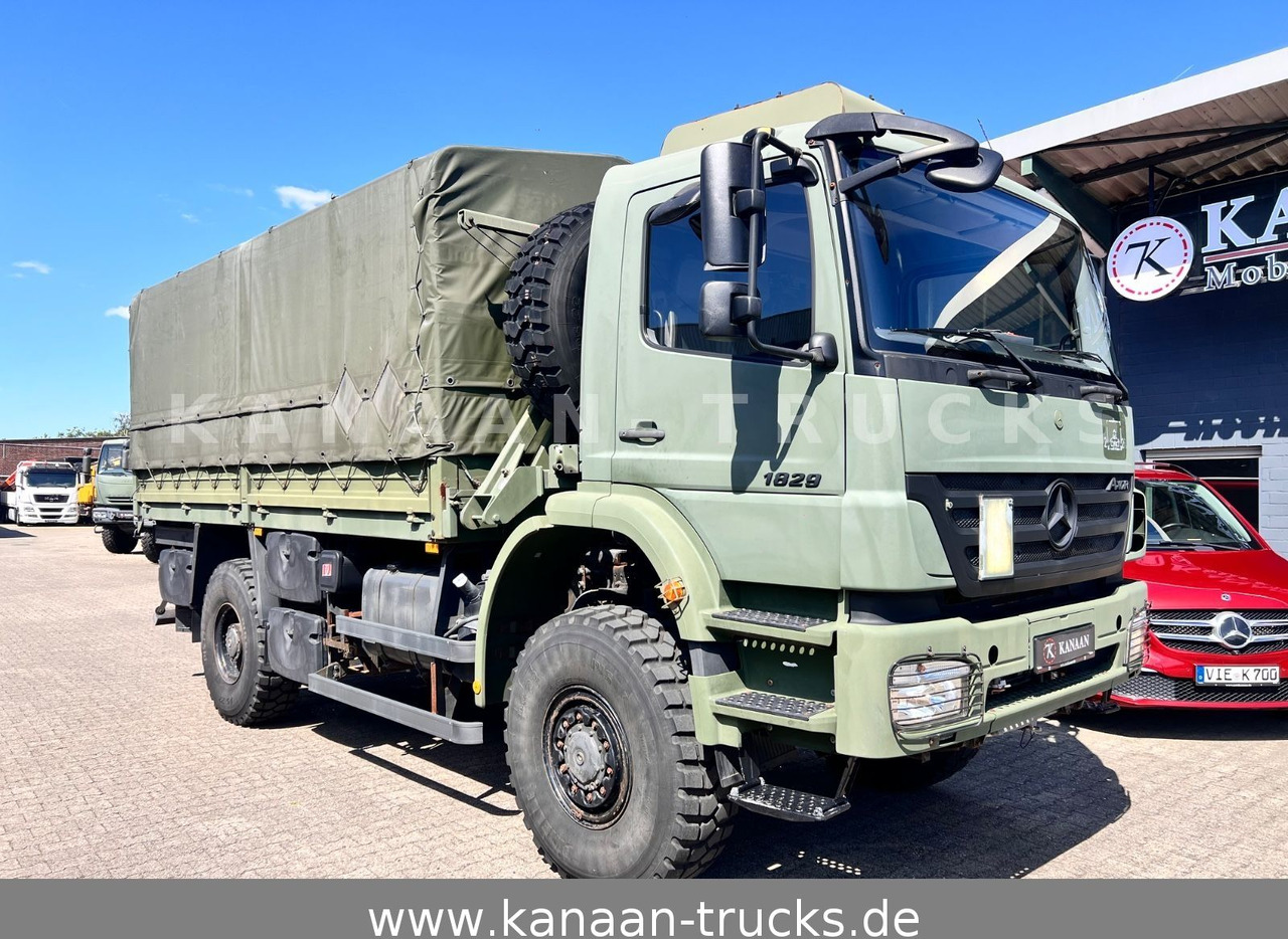 Mercedes-Benz 1829 A Axor 4x4 EX- Camper Expedi - Φορτηγό μουσαμάς: φωτογραφία 1 Mercedes-Benz 1829 A Axor 4x4 EX- Camper Expedi - Φορτηγό μουσαμάς: φωτογραφία 1