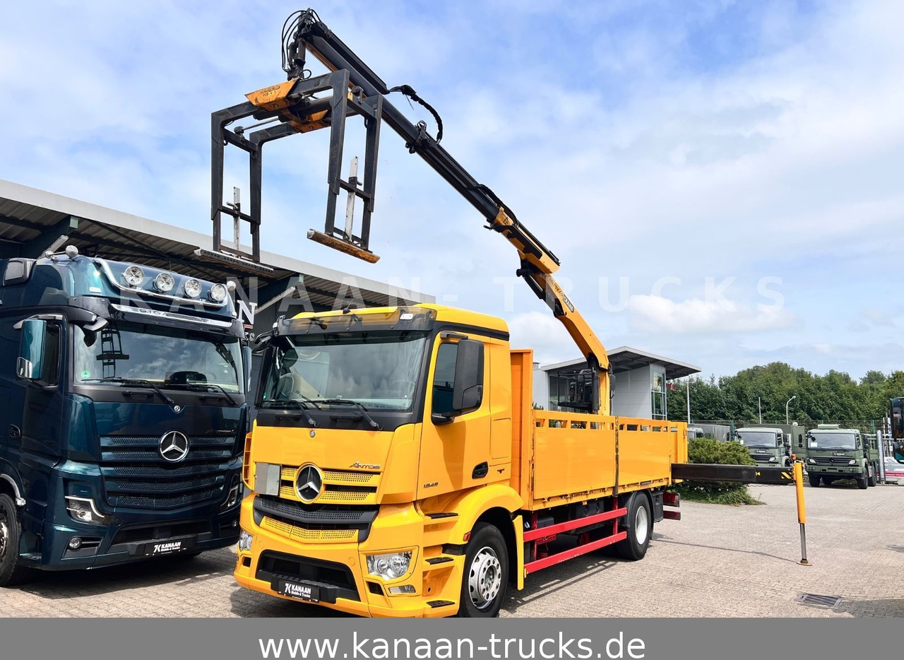 Mercedes-Benz 1845 Antos 4x2 Baustoffkran Palfinger 21001L - Φορτηγό με γερανό: φωτογραφία 3 Mercedes-Benz 1845 Antos 4x2 Baustoffkran Palfinger 21001L - Φορτηγό με γερανό: φωτογραφία 3