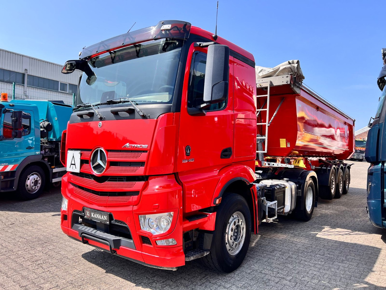 Mercedes-Benz 1846 LS Actros 5 4x2 Kipphydraulik - Τράκτορας: φωτογραφία 2 Mercedes-Benz 1846 LS Actros 5 4x2 Kipphydraulik - Τράκτορας: φωτογραφία 2