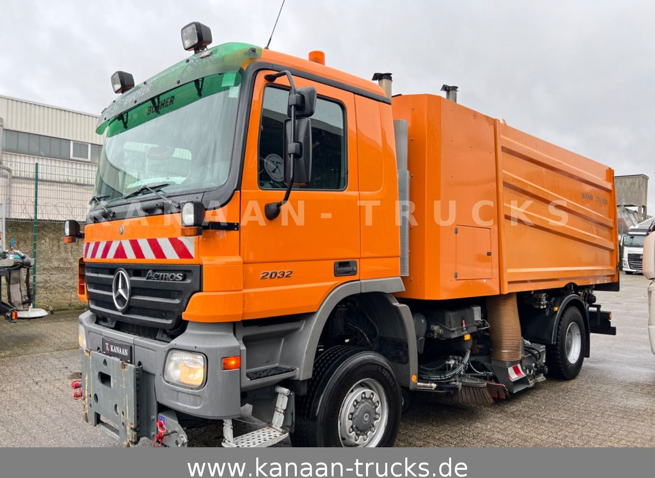 Mercedes-Benz 2032 Actros 4x4 Bucher STKF 9500 AIRPORT KLIMA - Σάρωθρο δρόμων: φωτογραφία 3 Mercedes-Benz 2032 Actros 4x4 Bucher STKF 9500 AIRPORT KLIMA - Σάρωθρο δρόμων: φωτογραφία 3