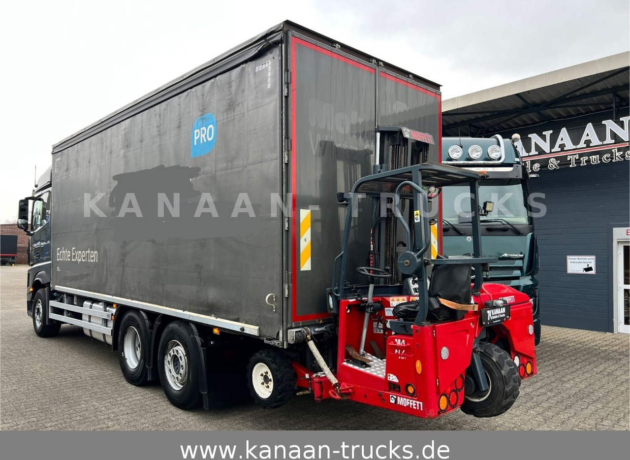 Mercedes-Benz 2548 Actros 6x2 Pritsche Moffet Mitnahme stapler - Φορτηγό με γερανό: φωτογραφία 4 Mercedes-Benz 2548 Actros 6x2 Pritsche Moffet Mitnahme stapler - Φορτηγό με γερανό: φωτογραφία 4