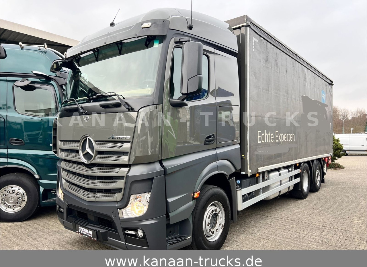 Mercedes-Benz 2548 Actros 6x2 Pritsche Moffet Mitnahme stapler - Φορτηγό μουσαμάς: φωτογραφία 3 Mercedes-Benz 2548 Actros 6x2 Pritsche Moffet Mitnahme stapler - Φορτηγό μουσαμάς: φωτογραφία 3