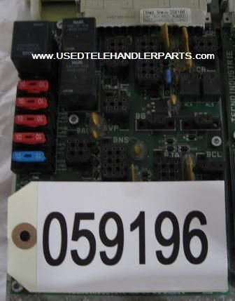 MERLO Karte "UCB" Nr. 059196 - Ηλεκτρονική μονάδα ελέγχου για Τηλεσκοπικός φορτωτής: φωτογραφία 1 MERLO Karte "UCB" Nr. 059196 - Ηλεκτρονική μονάδα ελέγχου για Τηλεσκοπικός φορτωτής: φωτογραφία 1